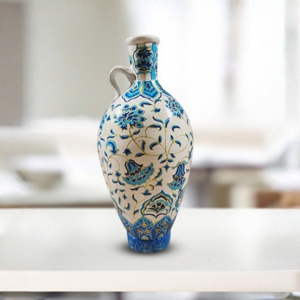 Sahra white Arabian floral decorware decorative vase for home